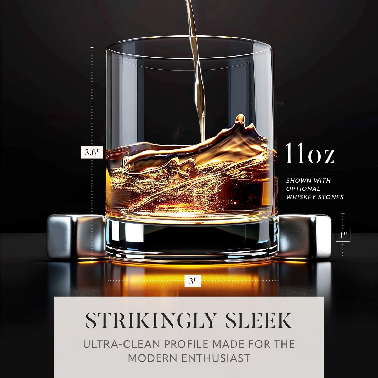 Engraved Whiskey Glass