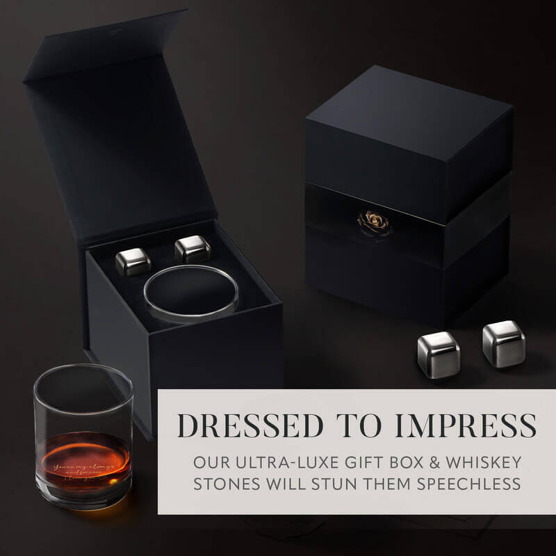Engraved Whiskey Glass