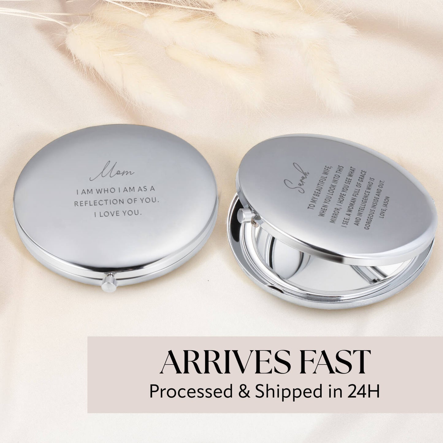 Personalized Compact Mirror