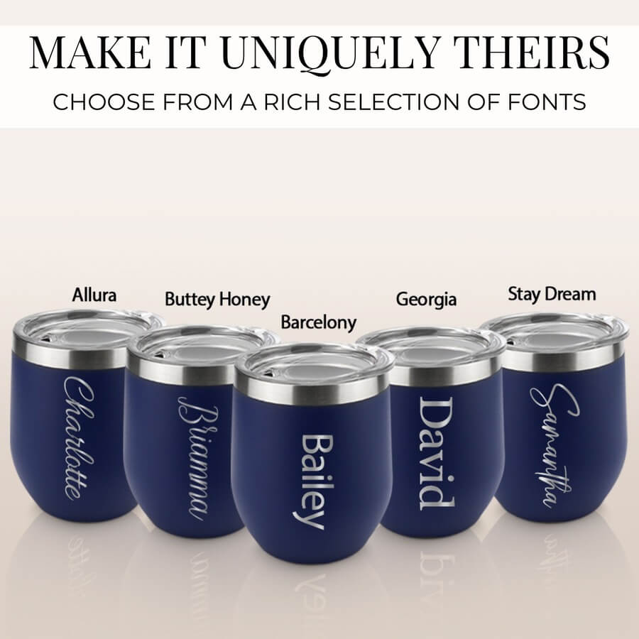 Personalized Tea and Coffee Set